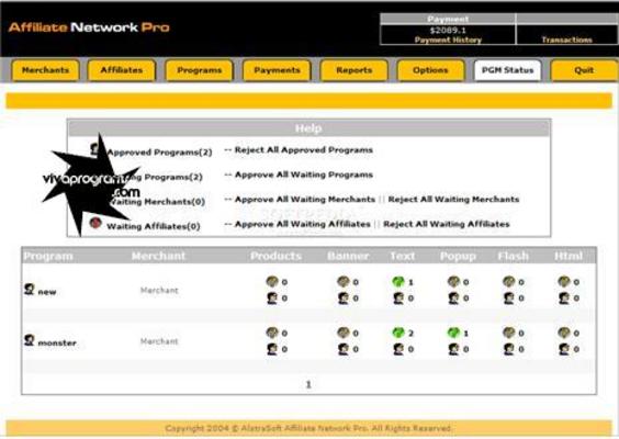 Product picture Affiliate Network Pro v8.0 PHP
