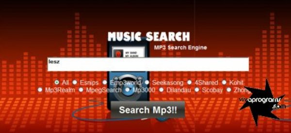 Product picture Mp3 Search Engine 15 sources